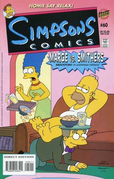 Simpsons Comics #60A Direct Edition