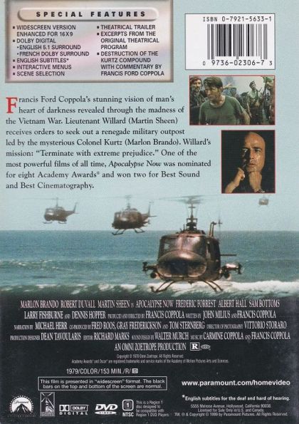 Apocalypse Now (1979) - DVD