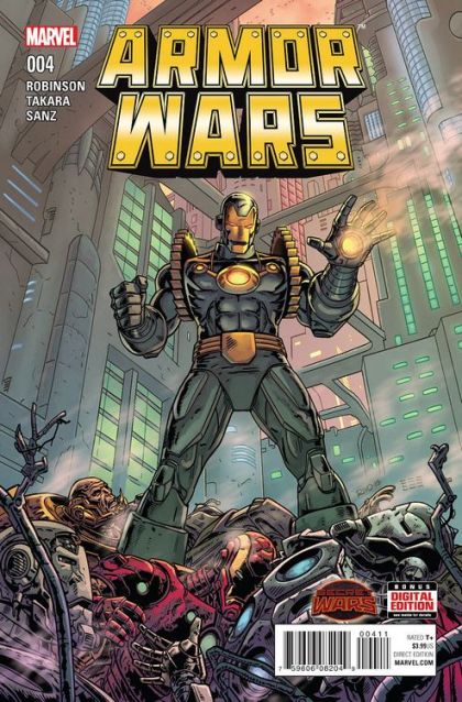 Armor Wars #4 Paul Rivoche Regular Cover