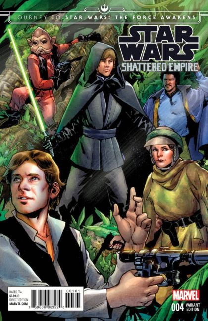 Journey to Star Wars: The Force Awakens - Shattered Empire #4B Sara Pichelli Incentive Variant (1:25)
