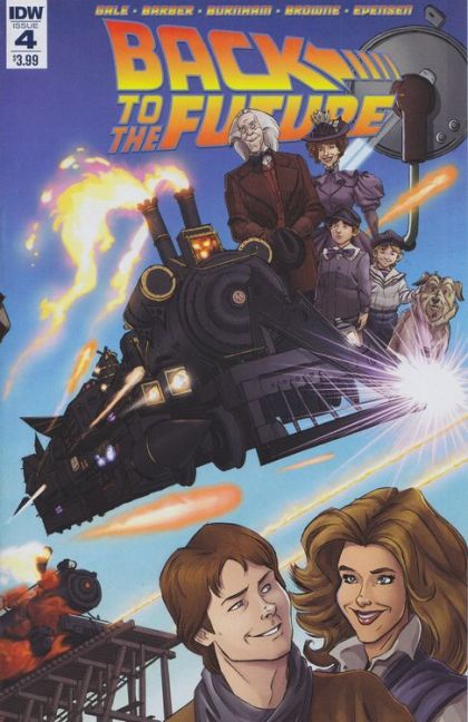 Back To The Future (IDW Publishing) #4A Dan Schoening Regular