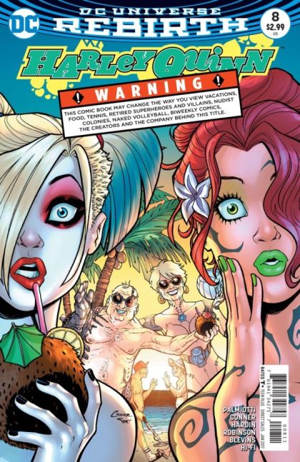 Harley Quinn, Vol. 3 #8A Amanda Conner Regular