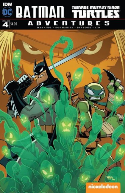 Batman / Teenage Mutant Ninja Turtles Adventures #4A Regular Jon Sommariva Cover