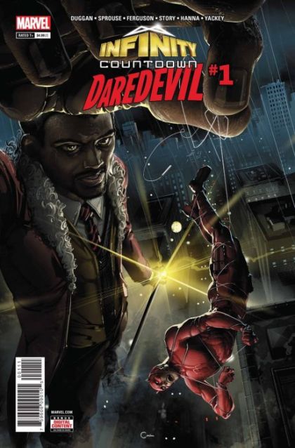 Infinity Countdown: Daredevil #1A Regular Clayton Crain Cover