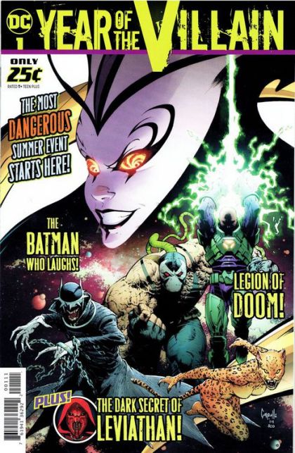 DC's Year of the Villain #1A Greg Capullo Cover
