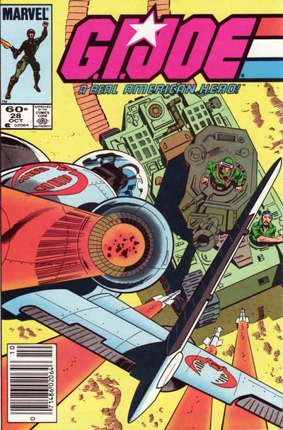 G.I. Joe: A Real American Hero (Marvel) #28B Newsstand Edition