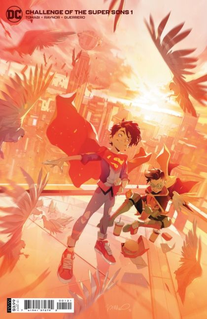 Challenge of The Super Sons #1B Simone Di Meo Variant Cover