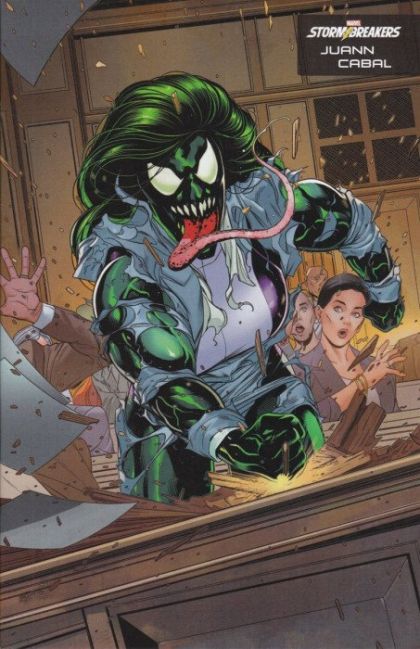 The Avengers, Vol. 8 #49C Juann Cabal Stormbreakers Venomized Variant