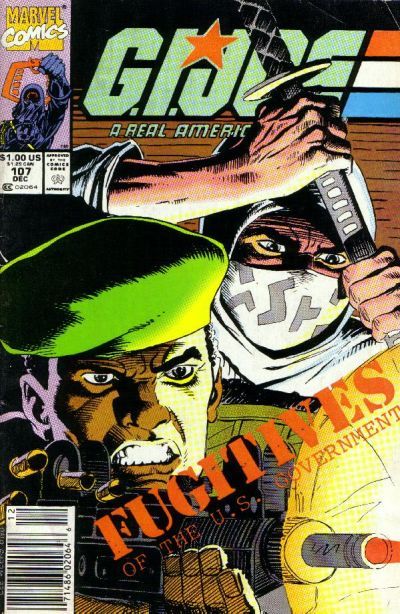 G.I. Joe: A Real American Hero (Marvel) #107B Newsstand Edition