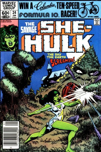The Savage She-Hulk #24B Newsstand Edition