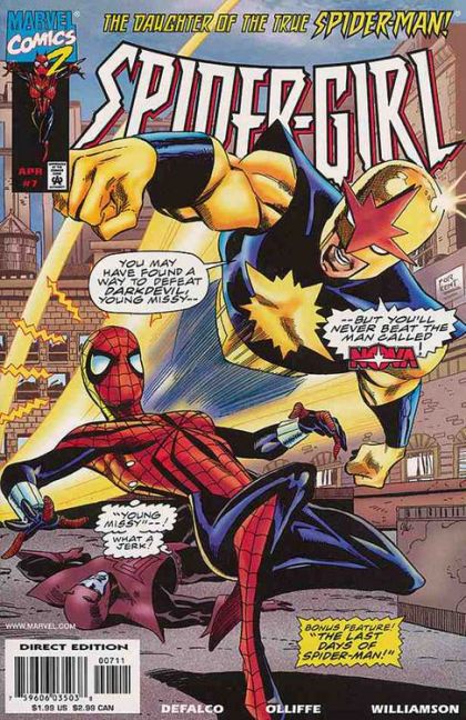 Spider-Girl, Vol. 1 #7A Direct Edition
