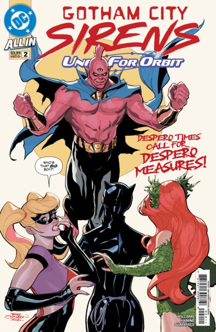 Gotham City Sirens: Unfit for Orbit #2A Terry Dodson & Rachel Dodson Regular