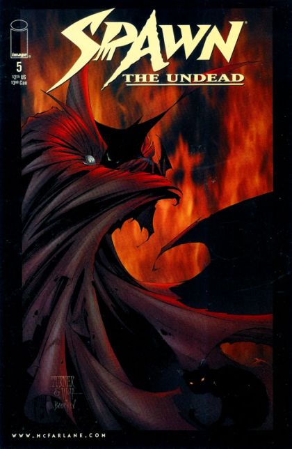 Spawn: The Undead #5 Dwayne Turner Cover