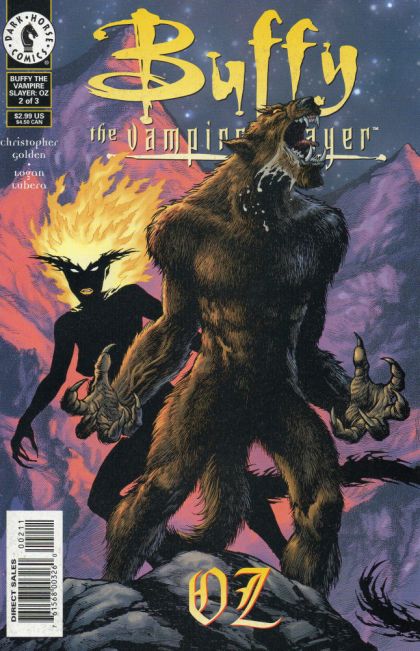 Buffy the Vampire Slayer: Oz #2A Art Cover