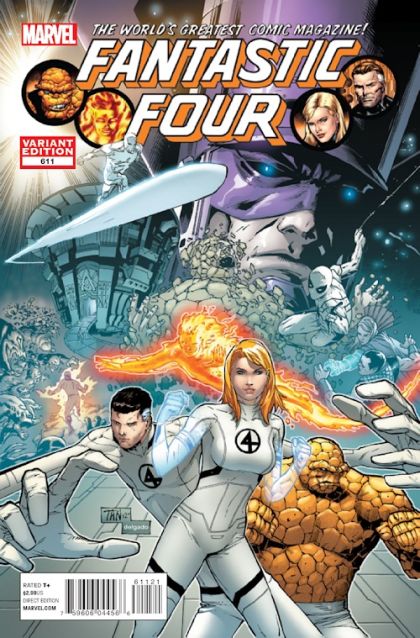 Fantastic Four, Vol. 3 #611B Billy Tan Variant Cover