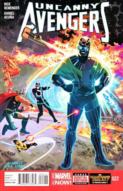 Uncanny Avengers, Vol. 1 #22A Regular Daniel Acuña Cover