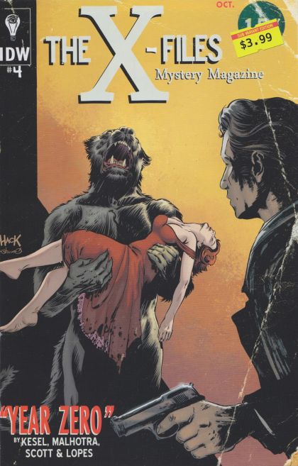 The X-Files: Year Zero #4B Subscription Cover