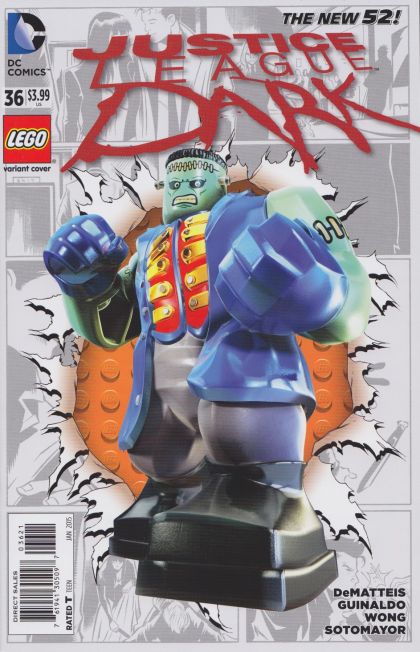 Justice League Dark, Vol. 1 #36B LEGO Variant Cover