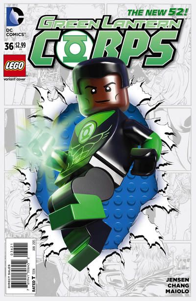 Green Lantern Corps, Vol. 2 #36B LEGO Variant