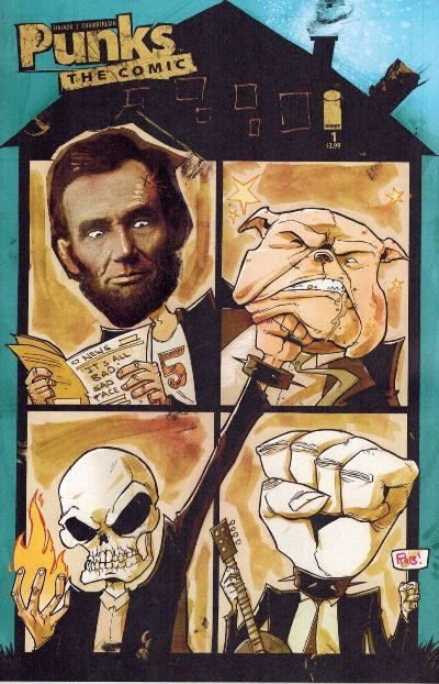 Punks The Comic #1B Rob Guillory Cover