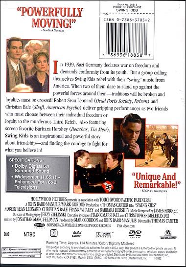 Swing Kids (1993) - DVD