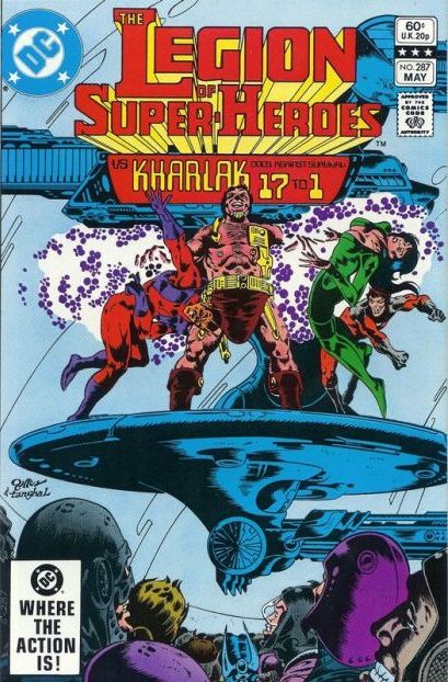 Legion of Super-Heroes, Vol. 2 #287A Direct Edition