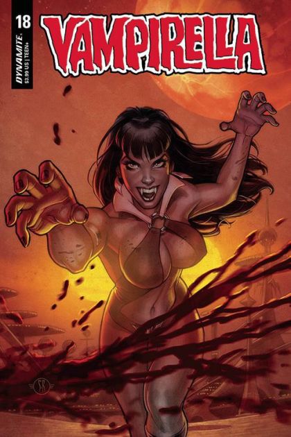Vampirella, Vol. 6 #18B Variant Stephane Roux Cover