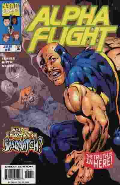 Alpha Flight, Vol. 2 #6A Direct Edition