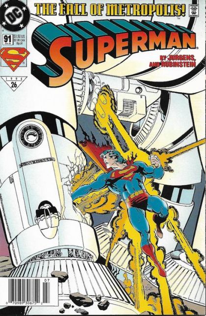 Superman, Vol. 2 #91B Newsstand Edition
