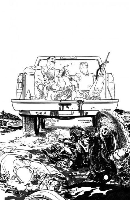 Skybound X #3F Erica Henderson B&W Walker