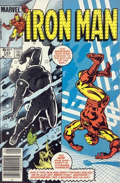 Iron Man, Vol. 1 #194B Newsstand Edition