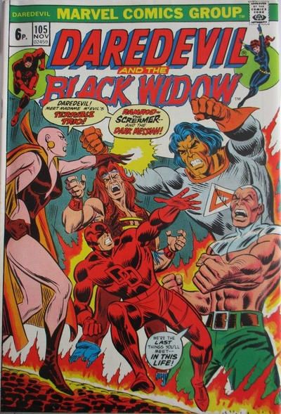 Daredevil, Vol. 1 #105B UK Price Variant