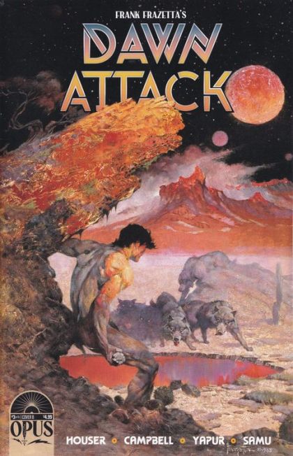 Frank Frazetta's Dawn Attack #3B Frank Frazetta Variant