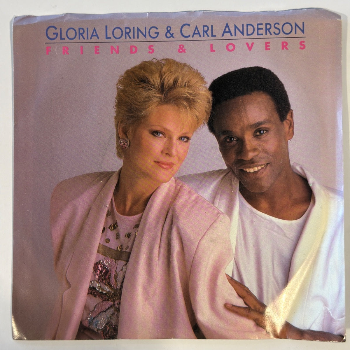GLORIA LORING & CARL ANDERSON - FRIENDS & LOVERS (1986) - Vinyl