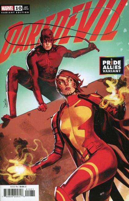 Daredevil, Vol. 8 #10C Davi Go Pride Allies Variant