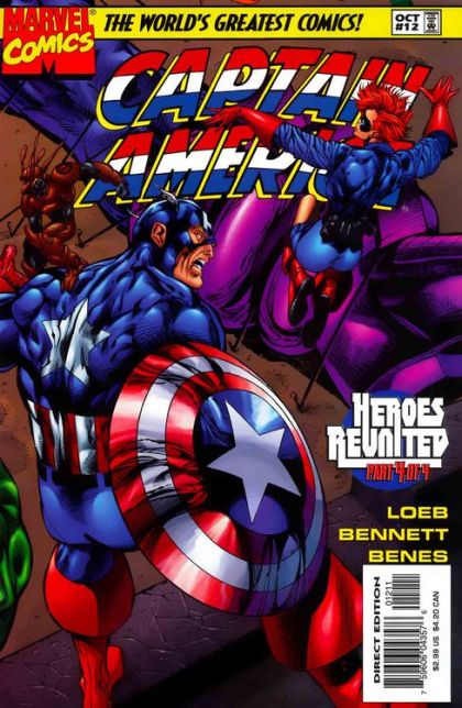 Captain America, Vol. 2 #12A Direct Edition