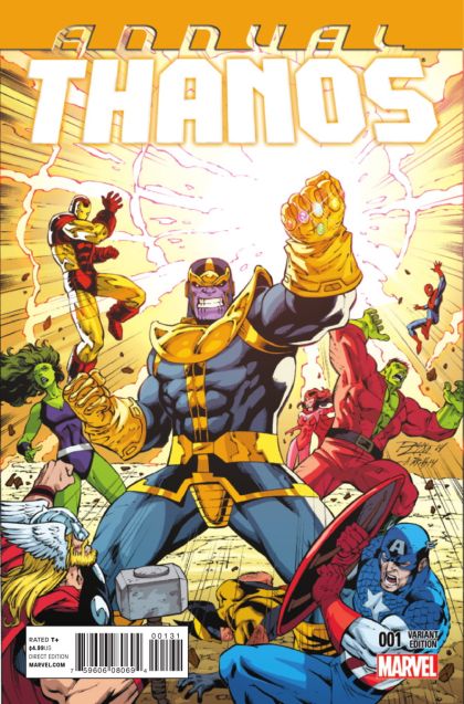 Thanos Annual 2014 #1B Ron Lim Variant Cover