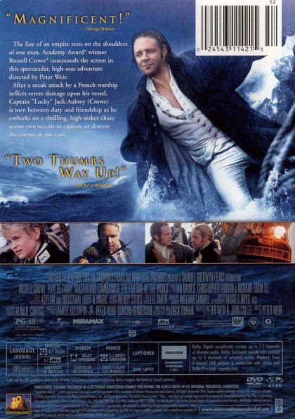 Master and Commander: The Far Side of the World (2003) - DVD