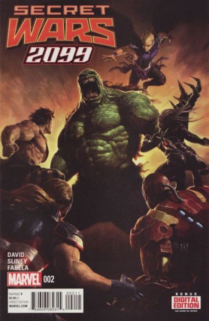 Secret Wars 2099 #2A Dave Rapoza Regular Cover