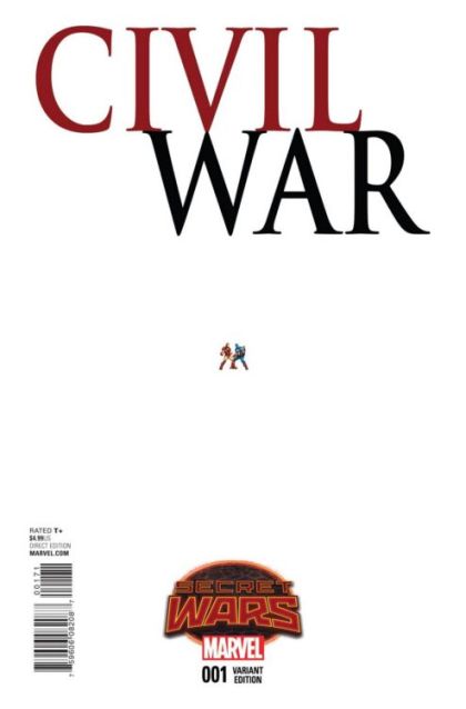 Civil War, Vol. 2 #1G Pasqual Ferry 1:15 Ant-Sized Cover