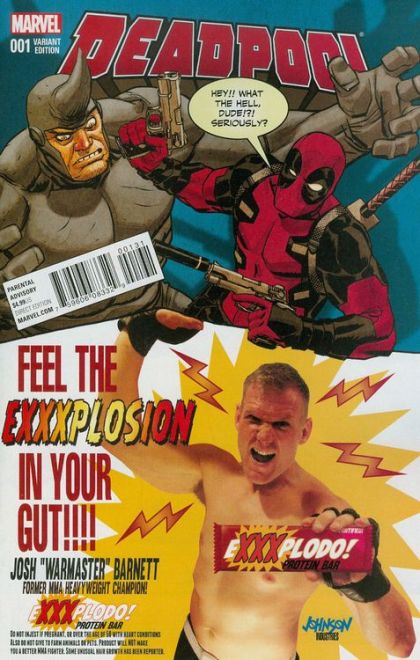 Deadpool, Vol. 5 #1B Variant Dave Johnson Candy Cover