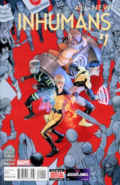 All-New Inhumans #1A Regular Stefano Caselli Cover