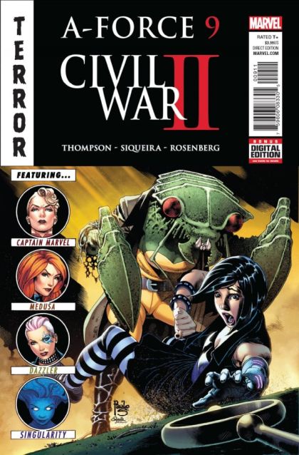A-Force, Vol. 2 #9A Regular Paulo Siqueira Cover