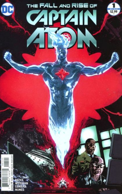 The Fall And Rise Of Captain Atom #1B Variant Gabriel Hardman Cover