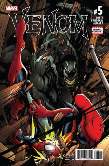 Venom, Vol. 3 #5A Regular Gerardo Sandoval Cover