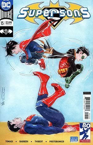 Super Sons #15B Variant Dustin Nguyen Cover