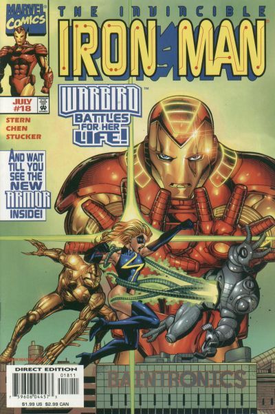 Iron Man, Vol. 3 #18A Direct Edition