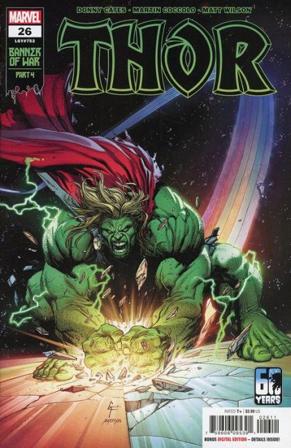 Thor, Vol. 6 #26A Regular Gary Frank Cover