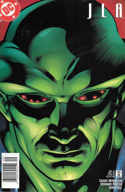 JLA #13B Newsstand Edition