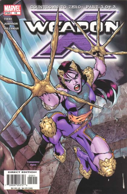 Weapon X, Vol. 2 #19A Direct Edition